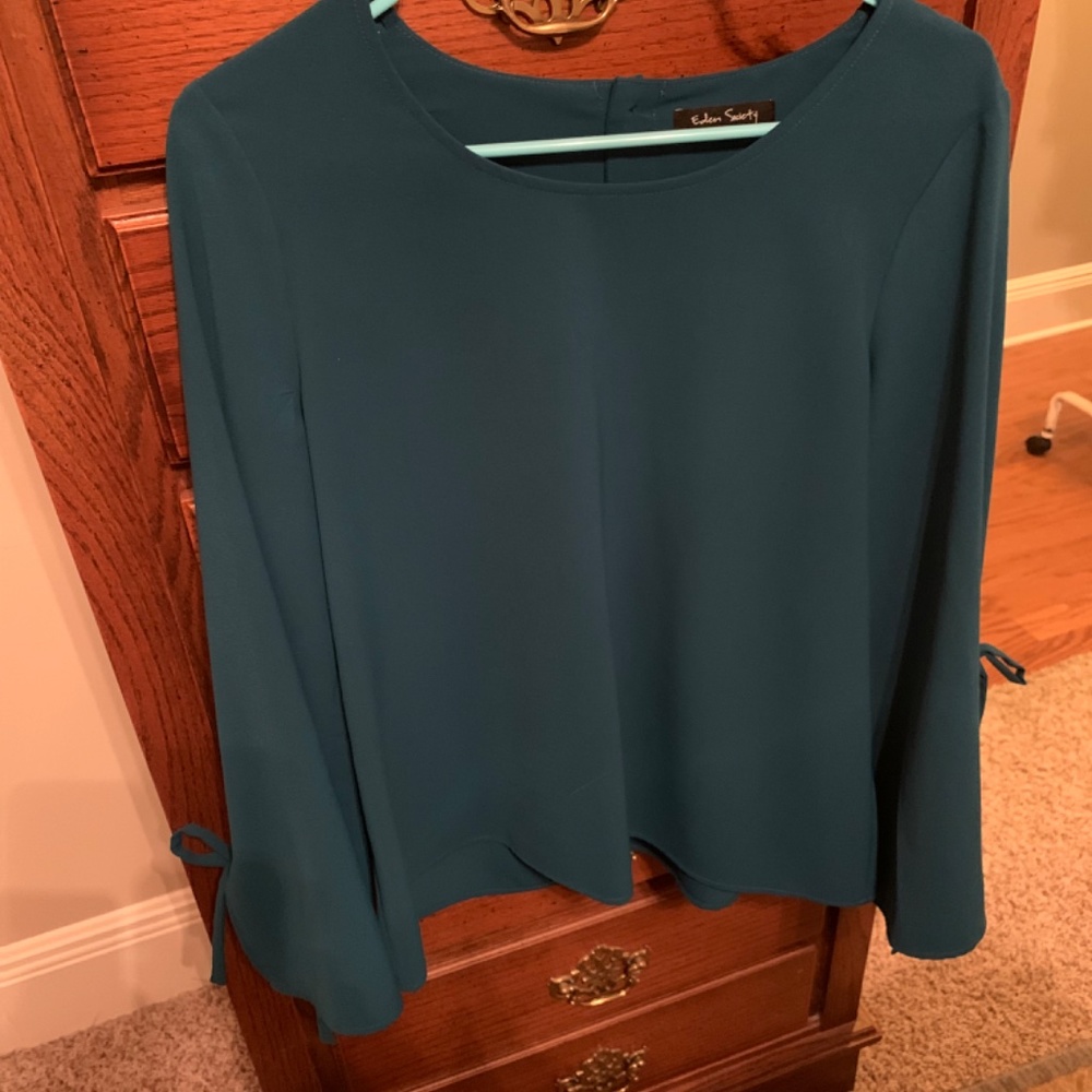 Brunela Tie Sleeve Blouse Medium